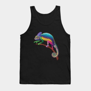 Chameleon Fantasy Rainbow Colors Tank Top